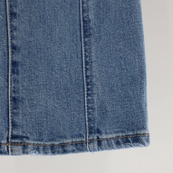 Kancan Marley High Rise Slim Straight Jeans Women 9/28 Blue Work Casual Chic Mod - Picture 14 of 16